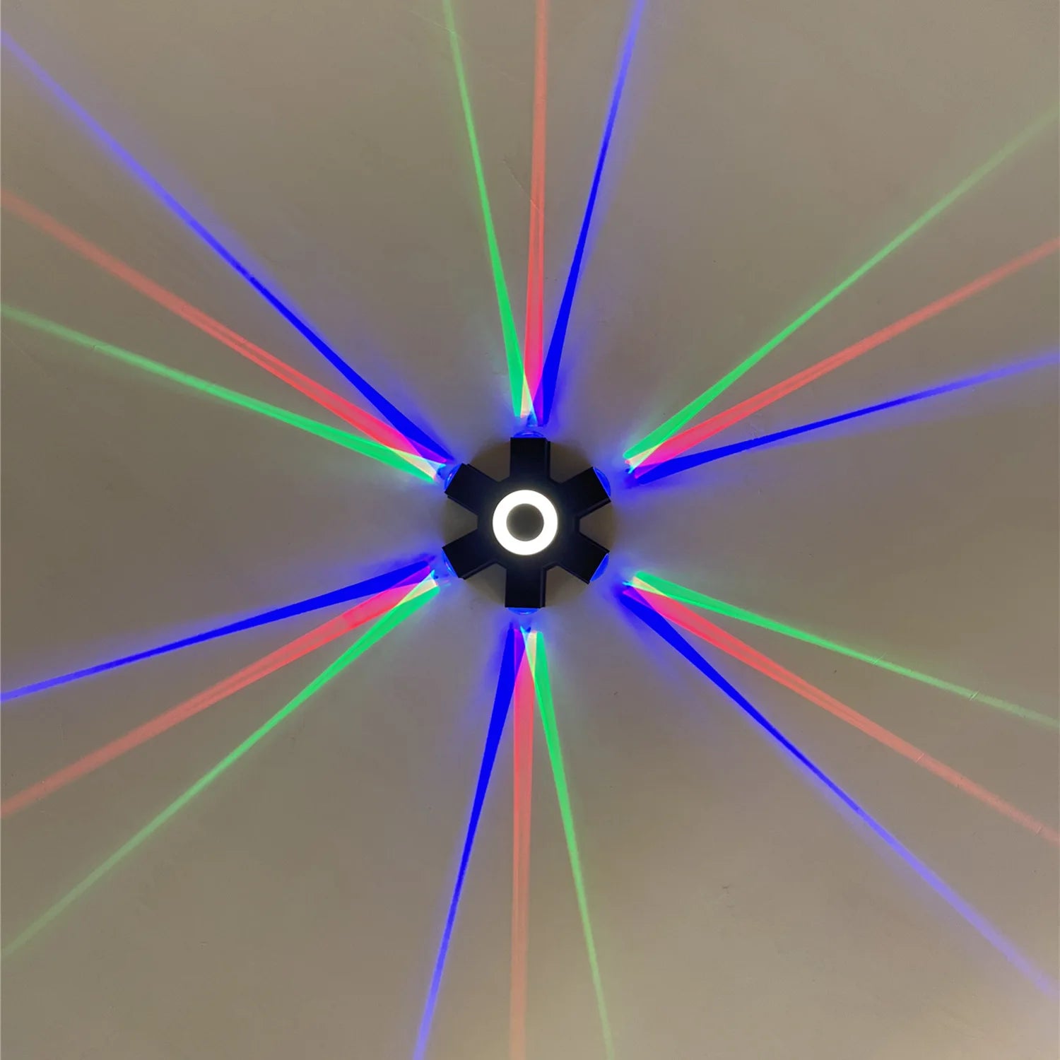 Roukeymi indoor RGB  LED wall lights 6 w glowing double up down bedroom head lamp home decor bathroom decor  decoration chambre