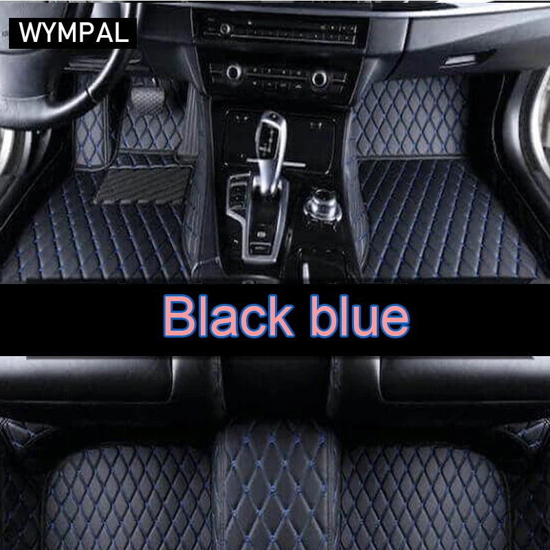 Car Floor Mats For Jeep Grand Cherokee WJ 1999 2000 2001 2002 2003 2004 Leather Mat Covers Floors Car Accessories Tapis Voiture