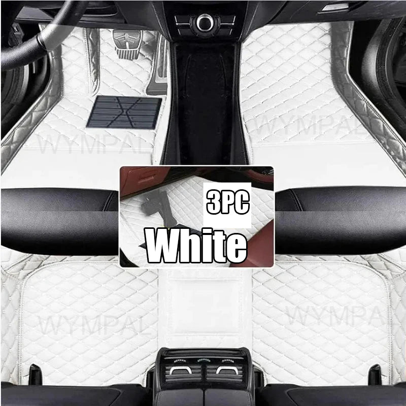 Car Floor Mats For Jeep Grand Cherokee WJ 1999 2000 2001 2002 2003 2004 Leather Mat Covers Floors Car Accessories Tapis Voiture