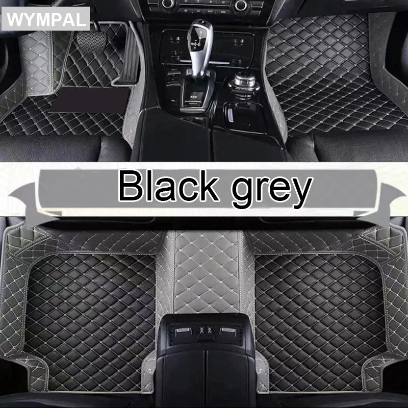 Car Floor Mats For Jeep Grand Cherokee WJ 1999 2000 2001 2002 2003 2004 Leather Mat Covers Floors Car Accessories Tapis Voiture