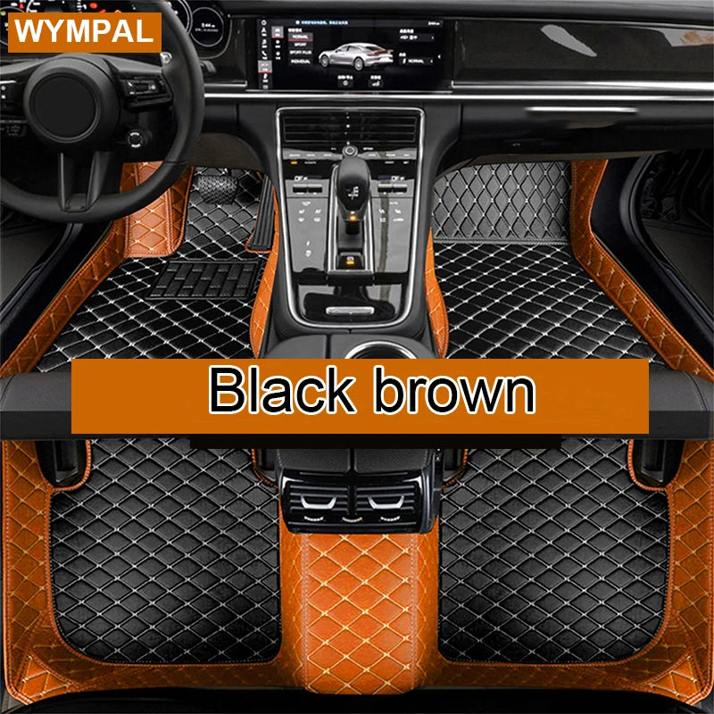 Car Floor Mats For Jeep Grand Cherokee WJ 1999 2000 2001 2002 2003 2004 Leather Mat Covers Floors Car Accessories Tapis Voiture