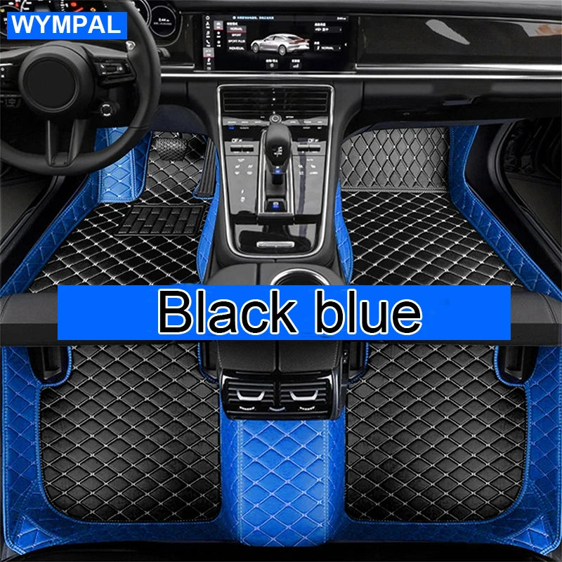 Car Floor Mats For Jeep Grand Cherokee WJ 1999 2000 2001 2002 2003 2004 Leather Mat Covers Floors Car Accessories Tapis Voiture
