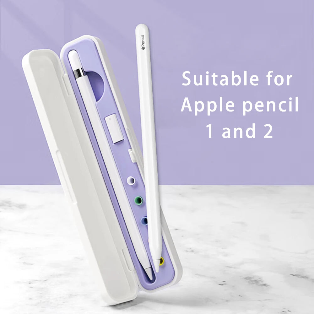 EMTRA Box For Apple Pencil Pro 2 1 Cover For Apple Pencil 3rd Generation 2nd 1st Gen Stylus Pen Protective Case iPad Pencil Case