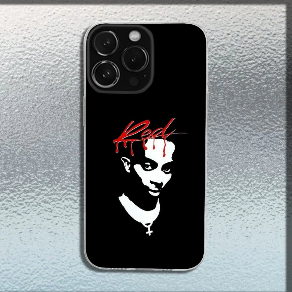 I AM MUSIC P-Playboi Carti Phone Case For iPhone 16,15,14,13,12,11 Plus,Pro,Max,XR,XS,X,Plus,SE,Mini Transparent Soft Cover