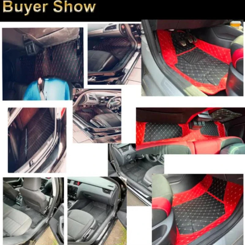 Car Floor Mats For Jeep Grand Cherokee WJ 1999 2000 2001 2002 2003 2004 Leather Mat Covers Floors Car Accessories Tapis Voiture