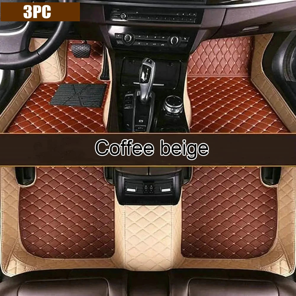 Car Floor Mats For Jeep Grand Cherokee WJ 1999 2000 2001 2002 2003 2004 Leather Mat Covers Floors Car Accessories Tapis Voiture