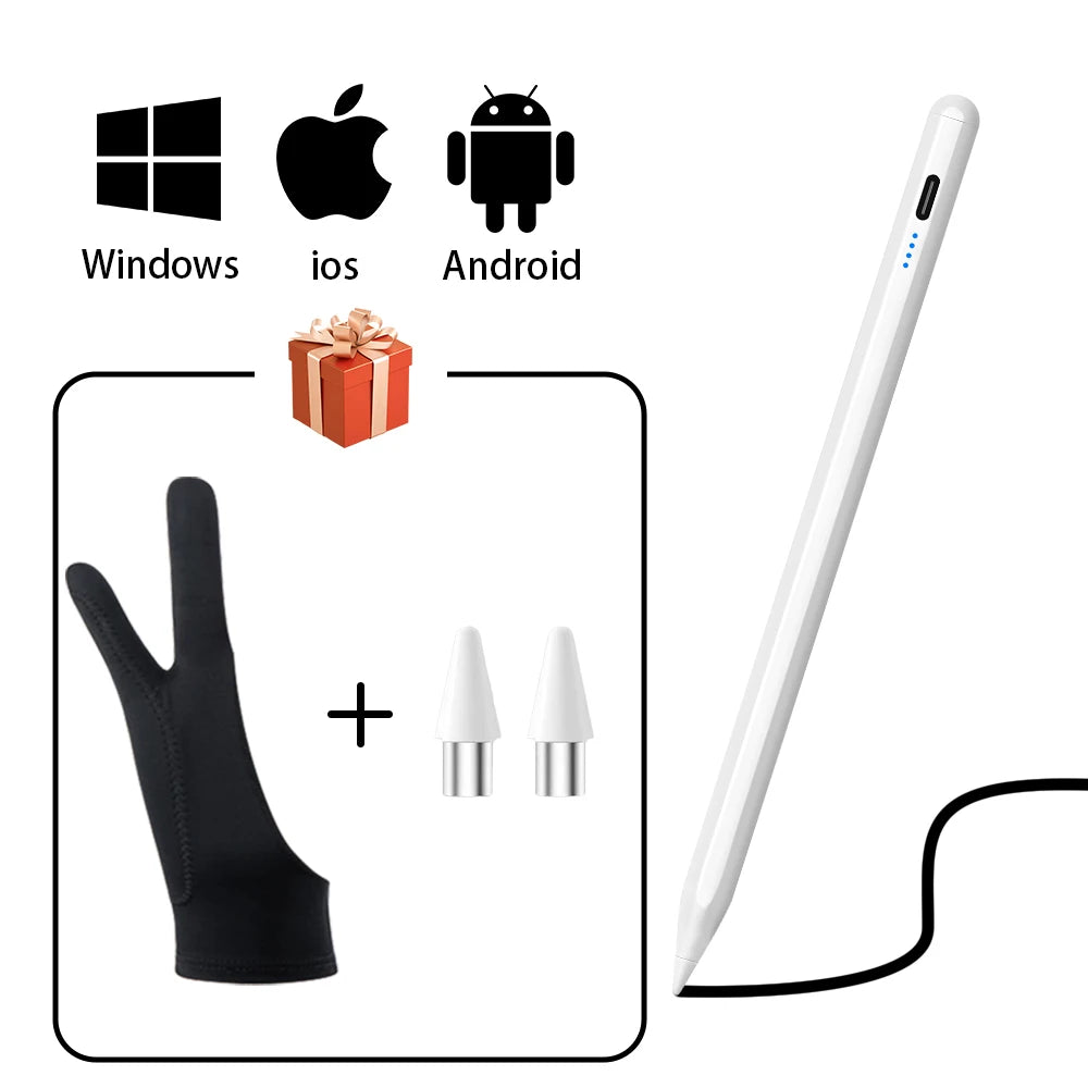 Stylus Pen for IOS Android Windows Tablet Pen for iPad Samsung Xiaomi Lenovo Huawei Smart Phone Touch Pen for Apple Pencil